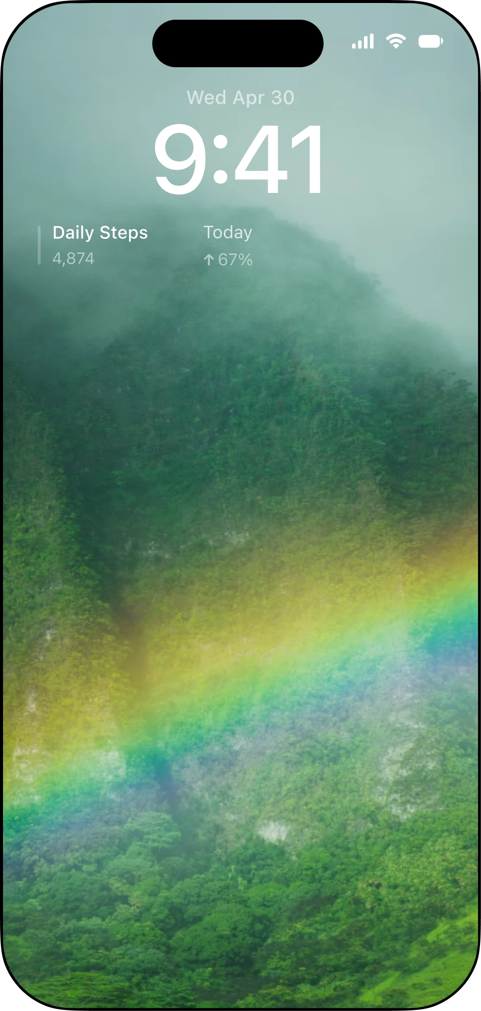 LogKit lock screen example